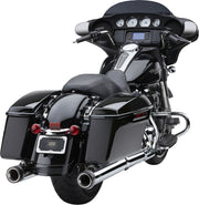 Cobra Muffler Gen 2 4 Inch Neighbour Haters Slip-Ons In Chrome For Harley-Davidson 2017-2024 Touring Models