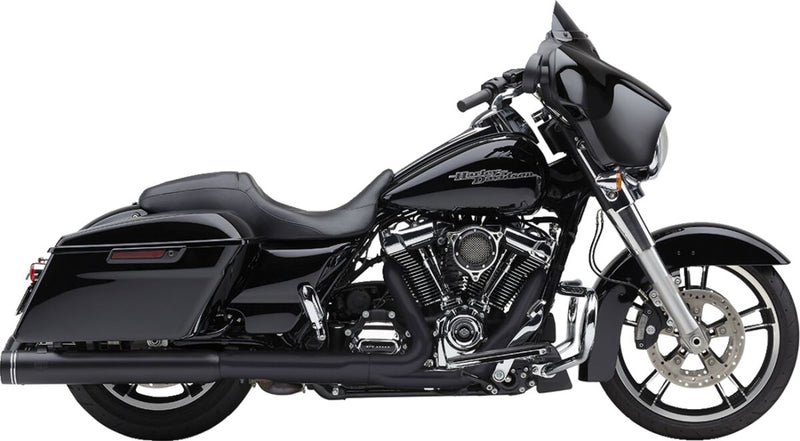 Cobra Muffler Gen 2 4 Inch Neighbour Haters Slip-Ons In Black For Harley-Davidson 2017-2024 Touring Models
