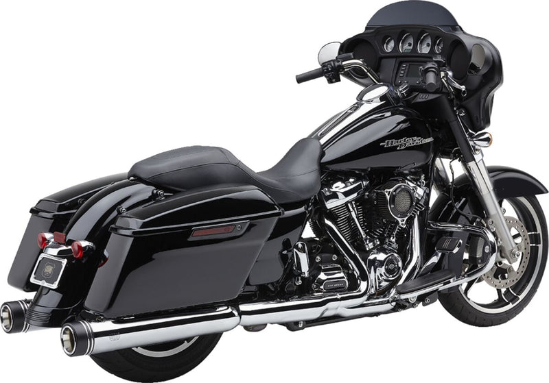Cobra Gen 2 Neighbour Haters Series Mufflers In Chrome For Harley-Davidson 2017-2024 Touring Models