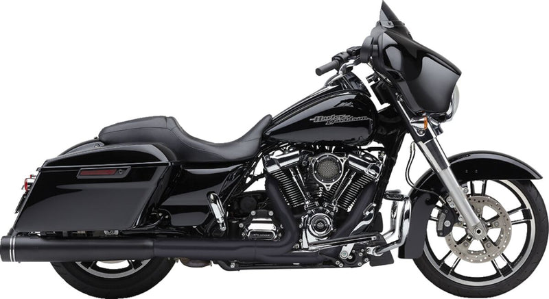 Cobra Gen 2 Neighbour Haters Series Mufflers In Black For Harley-Davidson 2017-2024 Touring Models