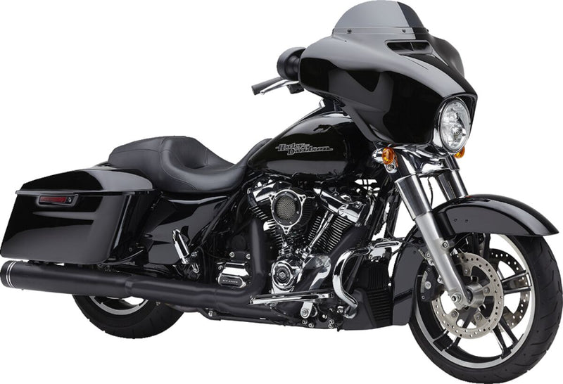 Cobra Gen 2 Neighbour Haters Series Mufflers In Black For Harley-Davidson 2017-2024 Touring Models