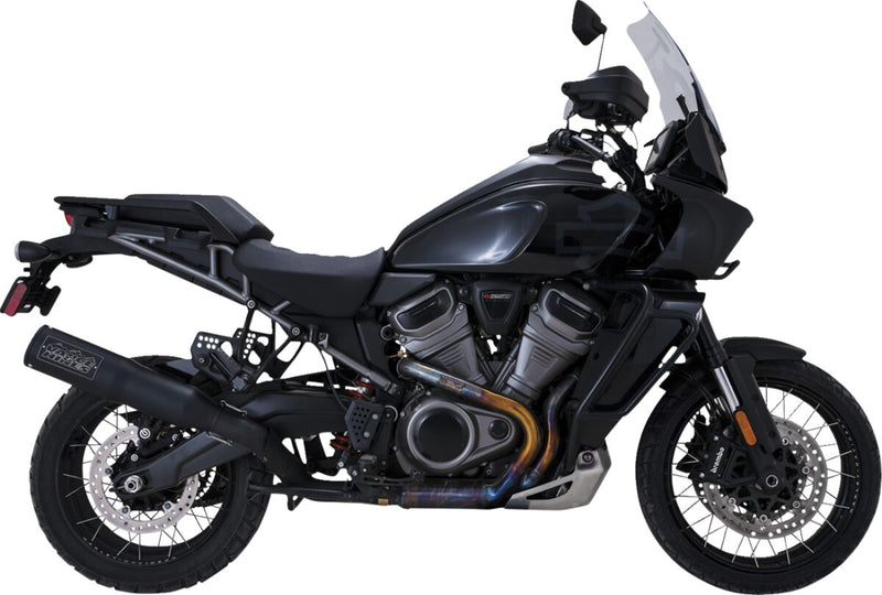 Vance & Hines Adventure Hi-Output 450 Slip-On In Black For 2021-2025 Harley-Davidson Pan America