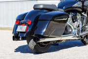 S&S Cycle 4" Broadhead Slip-On Mufflers for 2014-2026 INDIAN Chrome Pair #550-1076