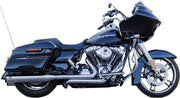 S&S Cycle 4-1/2" GNX Slip-On Mufflers for 1995-2016 Harley-Davidson Chrome Silver Pair