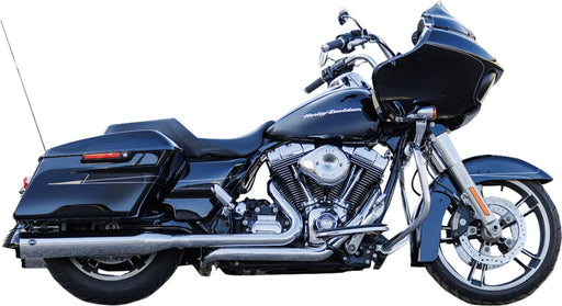 S&S Cycle 4-1/2" GNX Slip-On Mufflers for 1995-2016 Harley-Davidson Chrome Silver Pair