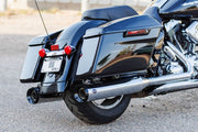 S&S Cycle 4-1/2" GNX Slip-On Mufflers for 1995-2016 Harley-Davidson Chrome Silver Pair