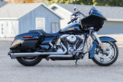 S&S Cycle 4-1/2" GNX Slip-On Mufflers for 1995-2016 Harley-Davidson Chrome Silver Pair