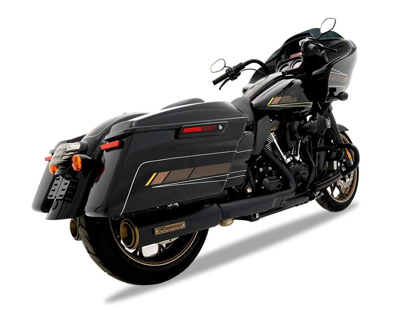 Rinehart Racing 4.5" HP45 Slip-On Mufflers for HD for 2017-2025 Harley-Davidson Left Right 2 Slip-On Pair