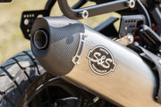 S&S Cycle SO EC SLIP-ON MUFFLER PAN AMERICA for 2021-2026 Harley-Davidson RA 1250 Slip-On Line Exhaust System Right Each