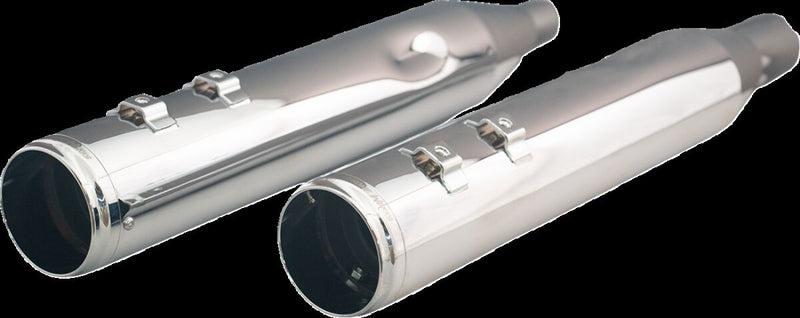 Khrome Werks 4-1/2" HP-Plus® Slip-On Mufflers with Race Tip for 2017-2026 Harley-Davidson Chrome Pair