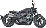 S&S Cycle Grand National Slip-On Mufflers for 2021-2025 Harley-Davidson RH 1250 S ABS Brushed Stainless Steel Pair