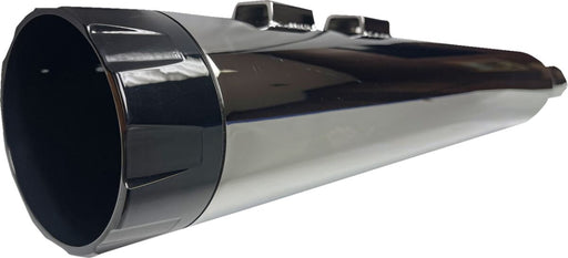 Bassani Xhaust 4-1/2" Straight Can Slip-On Mufflers for 1995-2016 Harley-Davidson Pair