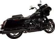 Bassani Xhaust 4-1/2" Straight Can Slip-On Mufflers for 1995-2016 Harley-Davidson Pair