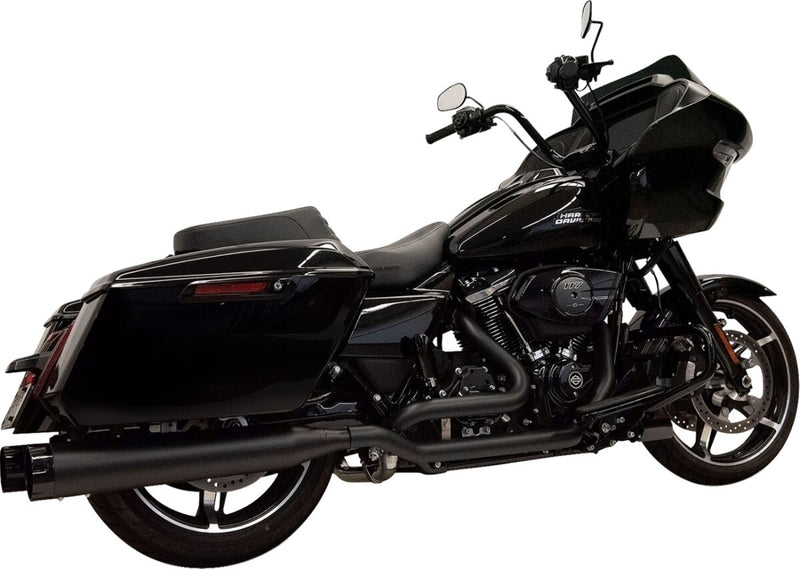 Bassani Xhaust 4-1/2" Straight Can Slip-On Mufflers for 1995-2016 Harley-Davidson Pair
