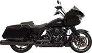 Bassani Xhaust 4-1/2" Straight Can Slip-On Mufflers for 1995-2016 Harley-Davidson Pair