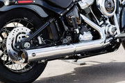 S&S Cycle Grand National Slip-On Muffler for 2025 Harley-Davidson Chrome Silver Stainless Steel Each
