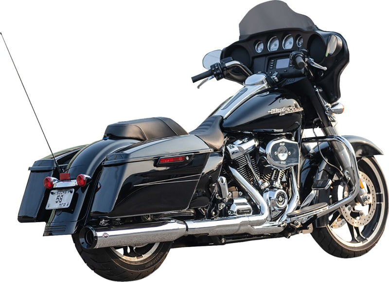 S&S Cycle 2-into-1 Swindler Exhaust Conversion Kit for 2017-2025 Harley-Davidson Muffler #550-1142