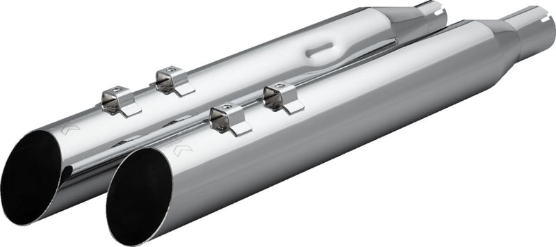 Khrome Werks HP-Plus® Slip-On Mufflers for 2017-2026 Harley-Davidson Pair #40FSL-1011-CHR