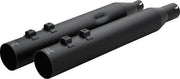 Khrome Werks HP-Plus® Slip-On Mufflers for 2017-2026 Harley-Davidson Straight-Cut Pair #40FST-1011-BLK