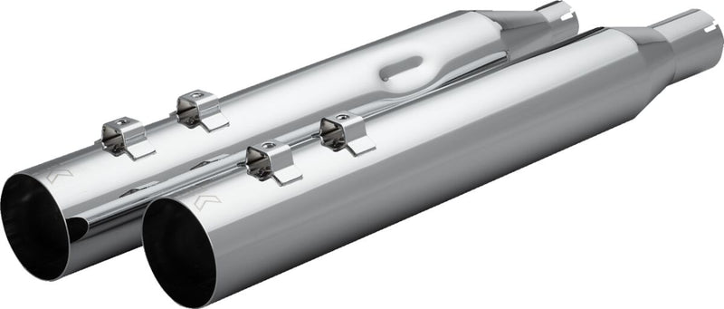 Khrome Werks HP-Plus® Slip-On Mufflers for 2017-2026 Harley-Davidson Straight-Cut Pair