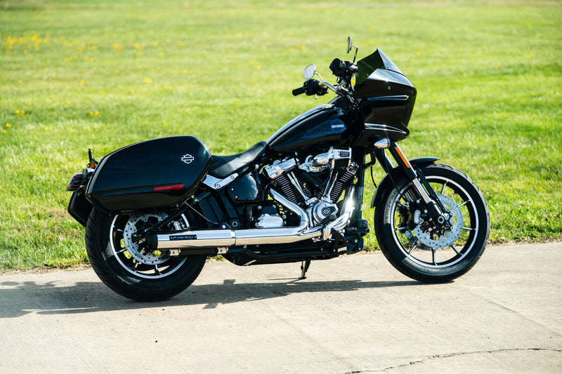 Rinehart Racing 4" HP40 Slip-On Muffler for HD Softails for 2025 Harley-Davidson Right Kit