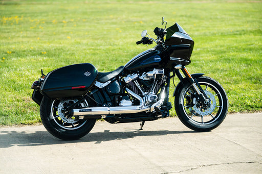 Rinehart Racing 4" HP40 Slip-On Muffler for HD Softails for 2025 Harley-Davidson Right Kit