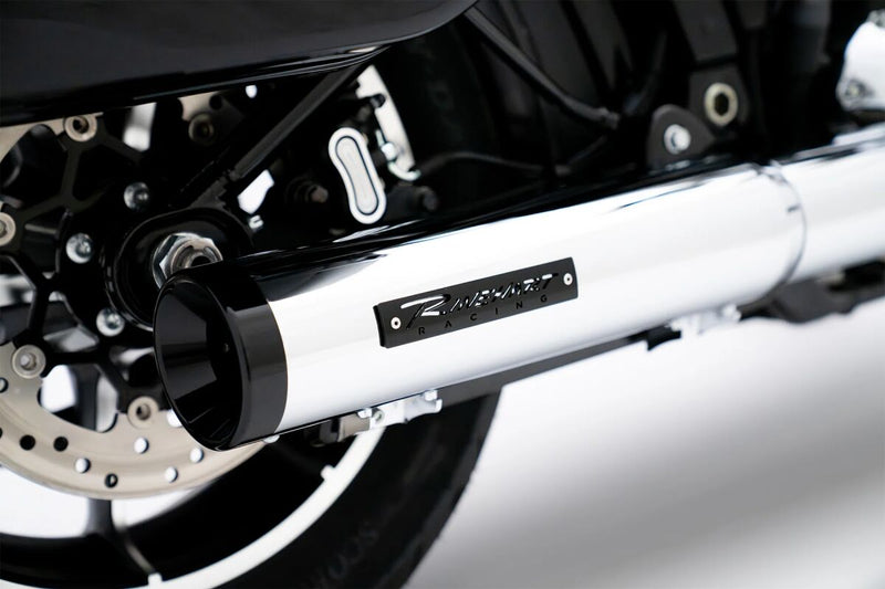 Rinehart Racing 4" HP40 Slip-On Muffler for HD Softails for 2025 Harley-Davidson Right Kit