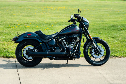 Rinehart Racing 4" HP40 Slip-On Muffler for HD Softails for 2025 Harley-Davidson Right Kit