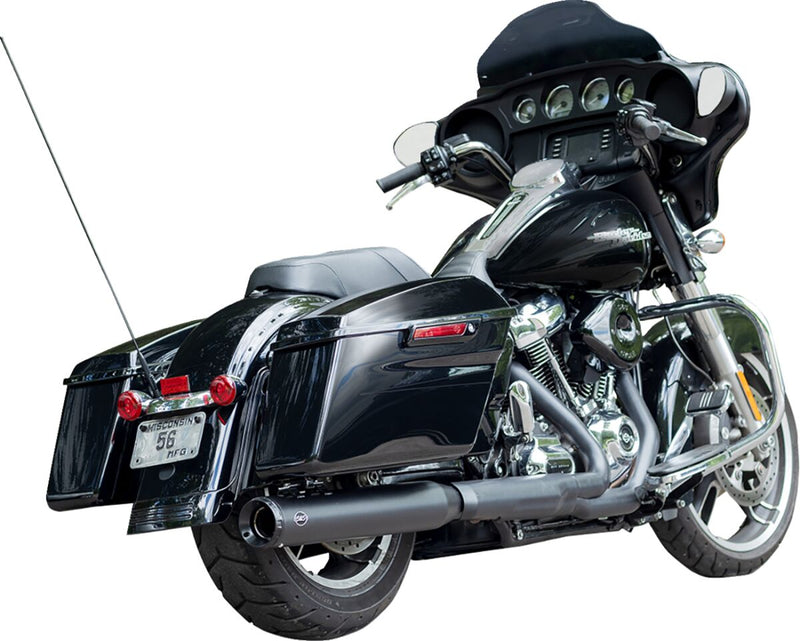 S&S Cycle Swindler Exhaust Conversion Kit 2-into-1 for 2017-2025 Harley-Davidson Muffler Right #550-1163