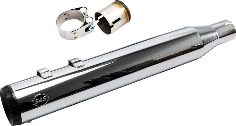 S&S Cycle Swindler Exhaust Conversion Kit 2-into-1 for 2017-2025 Harley-Davidson Muffler Right