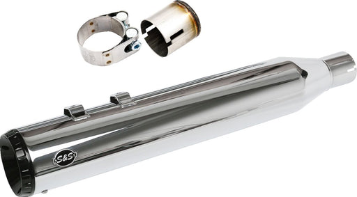 S&S Cycle Swindler Exhaust Conversion Kit 2-into-1 for 2017-2025 Harley-Davidson Muffler Right