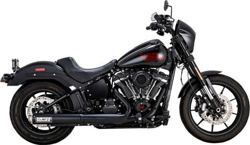 Vance & Hines Supersport Slip-On Muffler for 2025 Harley-Davidson Wrinkle Black