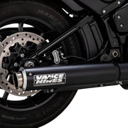 Vance & Hines Supersport Slip-On Muffler for 2025 Harley-Davidson Wrinkle Black #46746