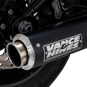 Vance & Hines Supersport Slip-On Muffler for 2025 Harley-Davidson Wrinkle Black #46746