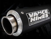 Vance & Hines Supersport Slip-On Muffler for 2025 Harley-Davidson Wrinkle Black #46746
