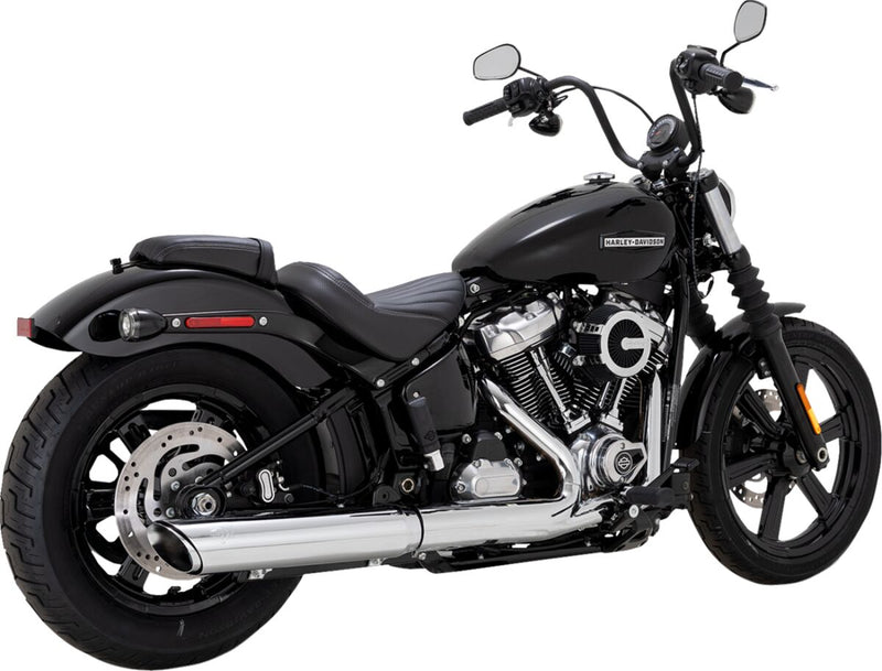 Vance & Hines Twin Slash Slip-On Muffler for 2025 Harley-Davidson Chrome #16750
