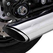 Vance & Hines Twin Slash Slip-On Muffler for 2025 Harley-Davidson Chrome #16750