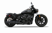 Rinehart Racing 4.5" Slip-On Muffler for Indian Scout for 2024-2026 INDIAN Round Right Exhaust Kit