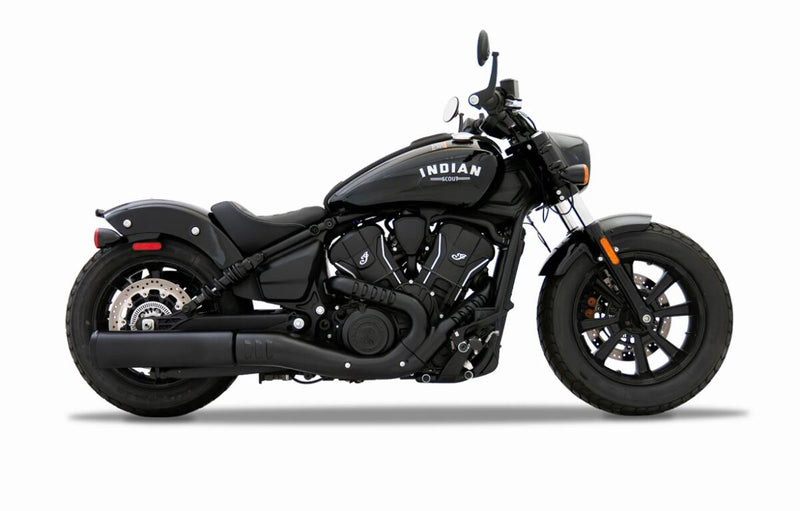 Rinehart Racing 4.5" Slip-On Muffler for Indian Scout for 2024-2026 INDIAN Round Right Exhaust Kit