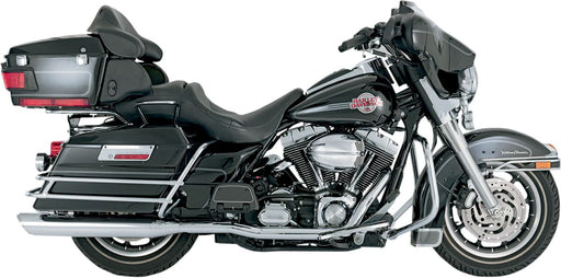 Vance & Hines Dresser Duals Exhaust Performance Exhaust Kit NON-PCX for Harley-Davidson 1995-2008 Touring Motorcycles (Headers Only) Chrome