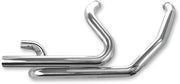 S&S Cycle Chrome Power Tune Dual Headers for 2009-2016 Harley-Davidson Touring Models #550-0004B