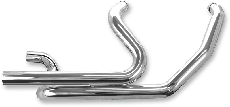 S&S Cycle Chrome Power Tune Dual Headers for 2009-2016 Harley-Davidson Touring Models #550-0004B