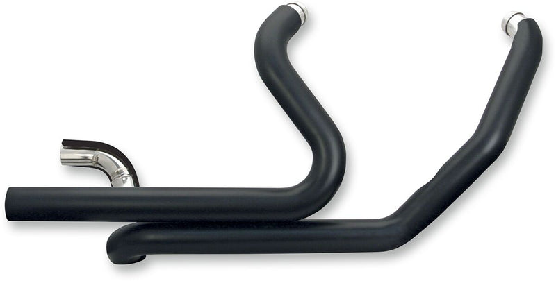 S&S Cycle Black Ceramic Power Tune Dual Headers for 2009-2016 Harley-Davidson Touring Models #550-0143B