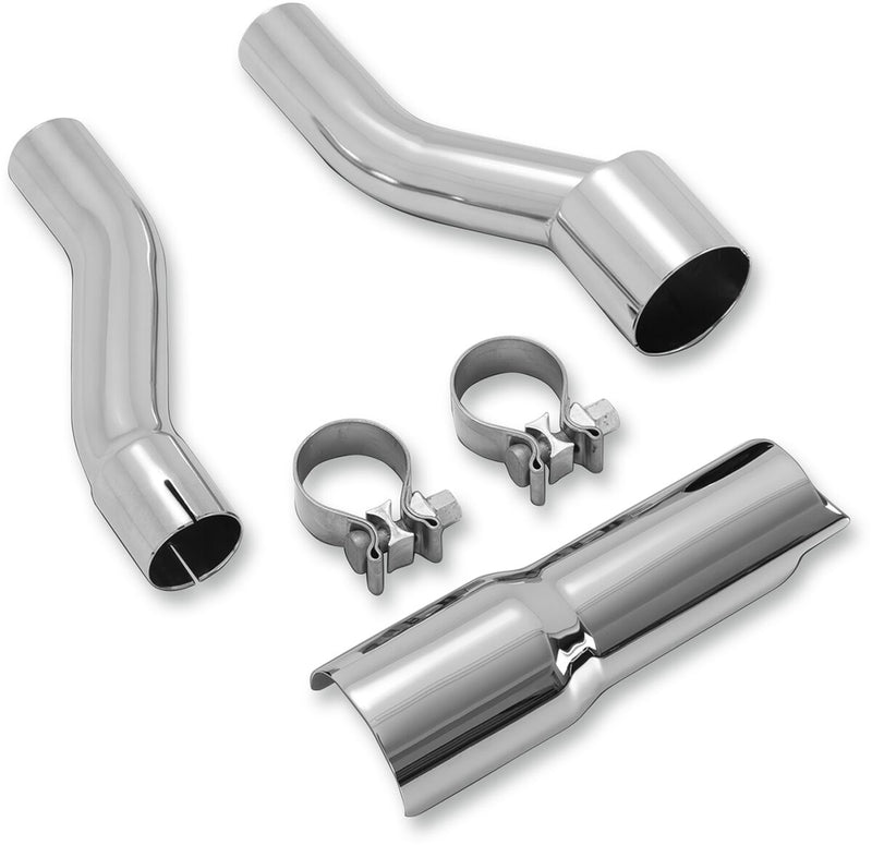 Vance & Hines, Power Dual Trike Adaptor Kit in Chrome For 2017-2020 FLHTCUTG Tri Glide And FLTR Freewheeler Trike Models #16784