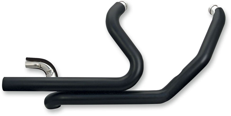 S&S Cycle Black Ceramic Power Tune Dual Headers for 1995-2008 Harley-Davidson Touring Models #550-0142A