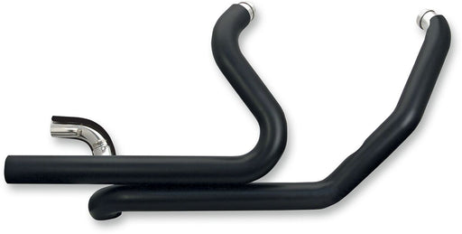 S&S Cycle Black Ceramic Power Tune Dual Headers for 1995-2008 Harley-Davidson Touring Models