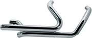 S&S Cycle Chrome Power Tune Dual Headers for 2017-2025 Harley-Davidson Touring Models #550-0704