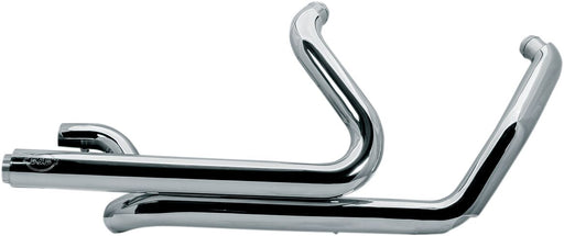 S&S Cycle Chrome Power Tune Dual Headers for 2017-2025 Harley-Davidson Touring Models