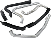 Cobra True Dual Headpipes for 2017-2025 Harley-Davidson Header Black