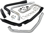 Cobra True Dual Headpipes for 2017-2025 Harley-Davidson Header Black Each